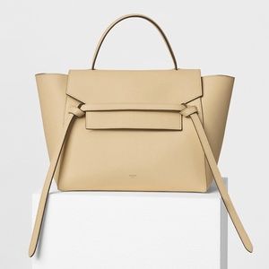 Celine Mini Belt Bag (Cream)